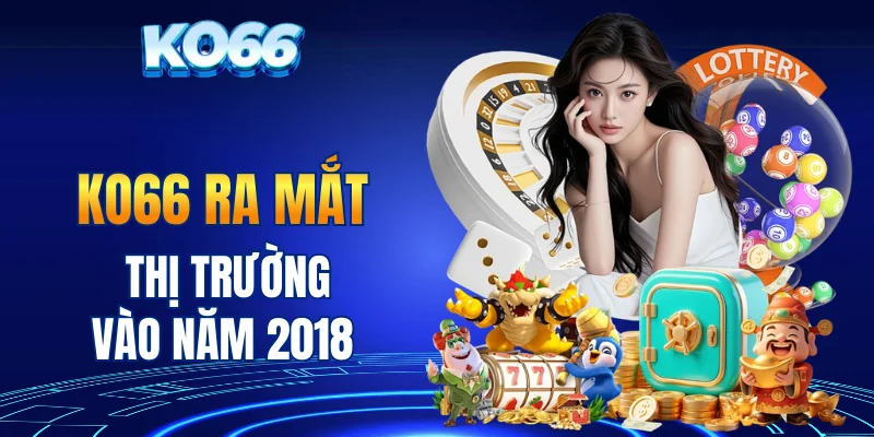 Nhà cái KO66 ra mắt thị trường vào năm 2018